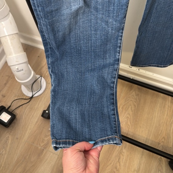 Current/Elliott Blue The Boyfriend Loved Straight Leg Casual Relax Fit Jeans 27 - Picture 4 of 9